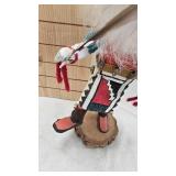 Kachina Doll, Medium, Morning Singer, Native American Art by Eagle Wolf Kachina Doll, Medium, Morning Singer, Native American Art by Eagle Wolf