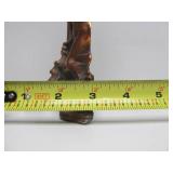 Working Ornate Metal Neoclassical Mantel Clock