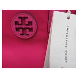 New w/Tags Genuine TORY BURCH Small Handbag - Ella Nylon Mini Tote - Pink