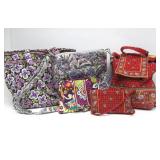 Group of VERA BRADLEY Purses Totes Bags etc