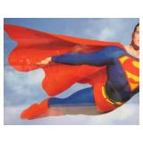 Very Cool Framed Signed SUPERMAN DC Direct Signature Series Print - "Peace on Earth" - Signed by Alex Ross