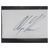 Very Cool Framed Signed SUPERMAN DC Direct Signature Series Print - "Peace on Earth" - Signed by Alex Ross