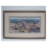 2 Framed Signed Vintage TWIN CITIES Photograph by Steven Linder
