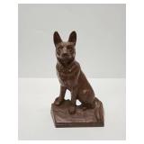 Signed Vintage Cast Iron Fox Door Stop