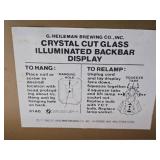 Working Vintage OLD STYLE Lighted Beer Sign