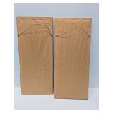 Pair of Framed Signed Vintage Mid Century Original Watercolor Paintings