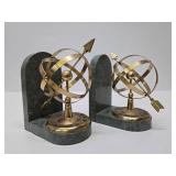 Vintage Armillary Spheres Bookend Set from Gabbert