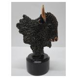 Great Looking Southwestern Buffalo Head Sculpture