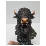 Great Looking Southwestern Buffalo Head Sculpture