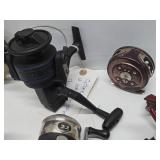 Large Estate Lot of Vintage & Newer Fishing Reels