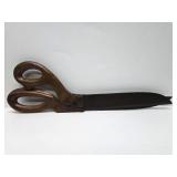 HUGE Oversized Wooden Pair of Scissors - 34" Long!