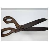 HUGE Oversized Wooden Pair of Scissors - 34" Long!