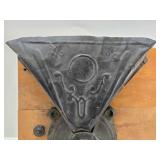 2 Antique Cast Iron Hand Crank Grinders - Coffee etc