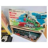 Large Lot of Assorted Train Models Toys etc