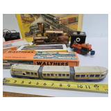Large Lot of Assorted Train Models Toys etc
