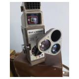 Estate Lot of Vintage Cameras Accessories & Cases