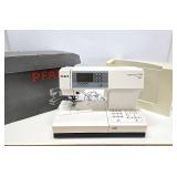 Higher End Working PFAFF Creative 2124 Sewing Machine w/Box & Case