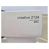 Higher End Working PFAFF Creative 2124 Sewing Machine w/Box & Case