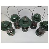 Awesome Estate Lot of 5 Vintage COLEMAN Lanterns