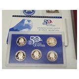 Large Group of Vintage US Half Dollars State Quarters etc