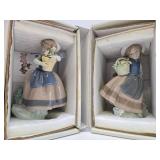 2 Genuine LLADRO Porcelain Figurines