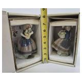 2 Genuine LLADRO Porcelain Figurines