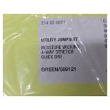 Large Group Brand New Ladies Coral Color Shirts & Green Jumpsuits - Size 4X