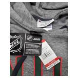 2 Brand New with Tags Minnesota Wild Hooded Sweatshirts - Size XL & Medium