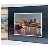 2 Framed Signed Vintage TWIN CITIES Photograph by Steven Linder