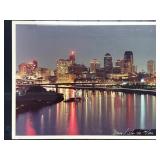 2 Framed Signed Vintage TWIN CITIES Photograph by Steven Linder