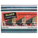 Mint in Box Large OLIVER "The Three Beauties" Diecast Tractor Set