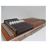 Nice Condition Oscar Schmidt MEG Auto Harp w/Carrying Case