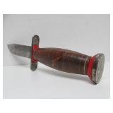 Old Vintage Schrade-Walden "Bowie Hunter" Hunting Knife w/Sheath