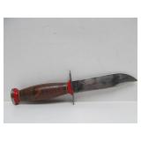 Old Vintage Schrade-Walden "Bowie Hunter" Hunting Knife w/Sheath