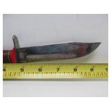 Old Vintage Schrade-Walden "Bowie Hunter" Hunting Knife w/Sheath