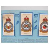 COMPLETE Book of WW2 era RAF Badges Tobacco Card/Stamp Set w/Book
