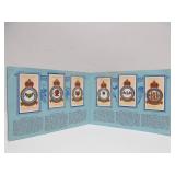 COMPLETE Book of WW2 era RAF Badges Tobacco Card/Stamp Set w/Book