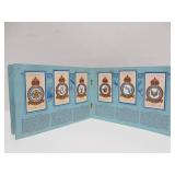 COMPLETE Book of WW2 era RAF Badges Tobacco Card/Stamp Set w/Book