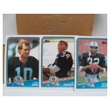 Great Condition Near Mint+ 1988 Topps Football Cards