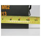 Lot of 7 Orig Vintage US Military Steel Ammo Crates #2