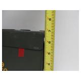 Lot of 7 Orig Vintage US Military Steel Ammo Crates #2