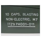 Lot of 7 Orig Vintage US Military Steel Ammo Crates #2