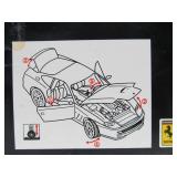 3 Mint in Box FERRARI Diecast Cars