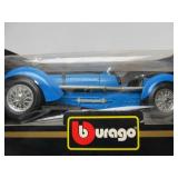 2 Mint in Box BUGATTI Diecast Cars