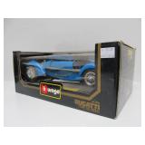 2 Mint in Box BUGATTI Diecast Cars
