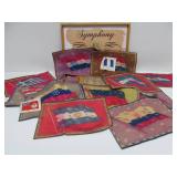 Collection of Antique Tobacco Felts, Tags Cards etc