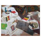 Collection of Antique Tobacco Felts, Tags Cards etc