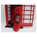 Large Vintage Style Telephone Booth Telephone