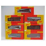 Lot of 7 Mint in Box AMS Train Cars - "On3" Scale