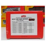 Lot of 7 Mint in Box AMS Train Cars - "On3" Scale